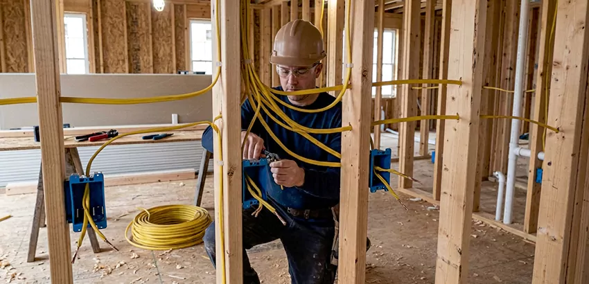 New Construction Wiring In Malden