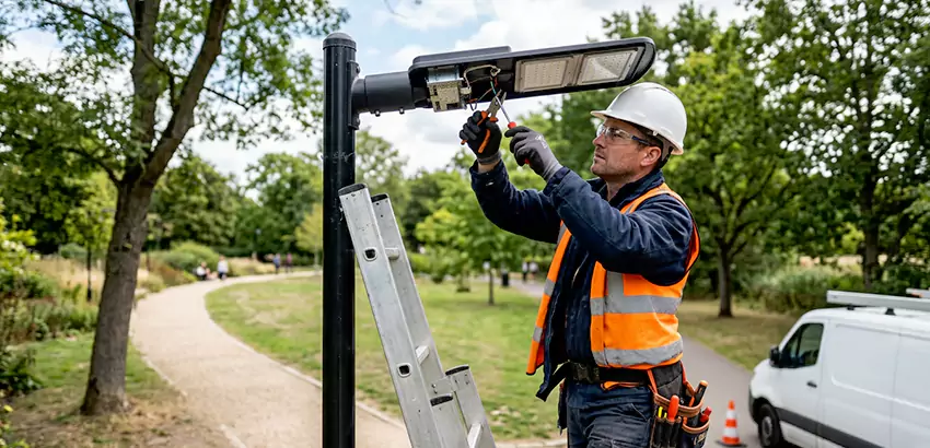 Outdoor Lighting Repair In Malden