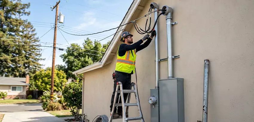 Electrical Service Entrance and Mast Upgrade in Malden