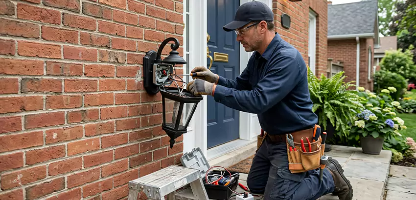 Outdoor Fixture Repair in Malden