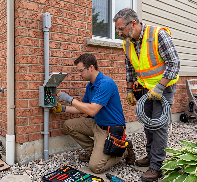 Professional Outdoor Outlet Installation: Your Local Exterior Wiring Team in Malden, MA